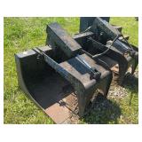 Blue diamond grapple bucket, 67', 2