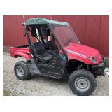 2007 YAMAHA RHINO 450 4X4 - Runs & Drives