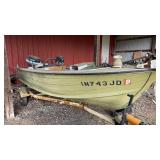 1970 Gator Star Craft Boat & Trailer *Title for Tr