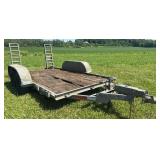 1889 CronkiteTandem Axle Trailer, * NO TITLE *