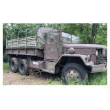 Army 6 x 6 Truck NO TITLE / Not Running