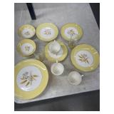 Century autumn gold dishes-NO SHIPPING
