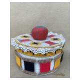 Crosstitch sewing box