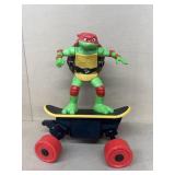 Teenage Mutant Ninja Turtles on skateboard