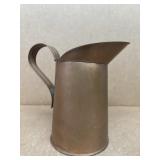 Signed Michael BONNE handmade copper water,