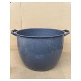 Large enamel stew pot