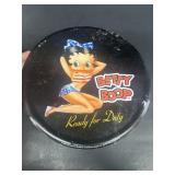 Betty Boop metal sign
