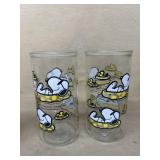 Snoopy character glasses