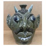 N. Carolina FACE JUG Devil head