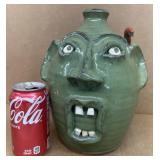 Southern "Snake" Face Jug