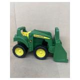 John Deere toy tractor