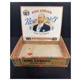 King Edwards vintage cigar box made in Florida