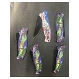 Novelty Joker, and other pocket knives