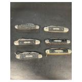 (6) camping knives