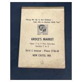 Newcastle, Indiana GROCES market advertising