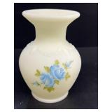 Fenton hand painted vase