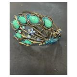 Peacock bracelet