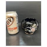 Fenton vase hand painted