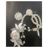 Le sands necklace, and earrings