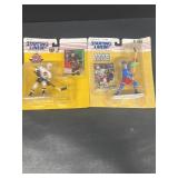 1995 and 1996 starting lineup hockey action