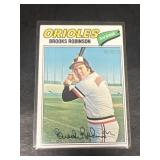 1977 Brooks Robinson top baseball card