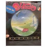 Heart picture disc record album