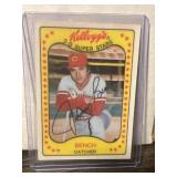 1981 Johnny bench Kellogg
