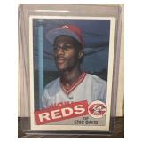 1985 Eric Davis, Cincinnati Reds Topps rookie