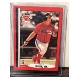 1998 Pete Rose Junior rookie baseball card