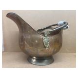 Copper coal bucket