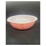 Pink Pyrex bowl