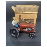 Cast-iron tractor