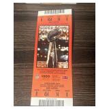 Indianapolis Colts Super Bowl ticket stub 2010