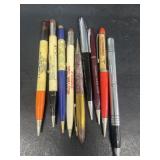 Advertising mechanical, pencils, golf, London,