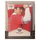 Shohei Ohtani leaf rookie baseball card