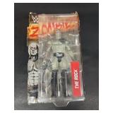 WWE wrestling The Rock zombie action figure