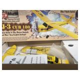 J ï¿½ three cub 180 remote control flying airplane