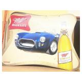Miller High Life metal advertising sign 2002