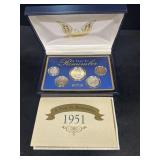 Silver 1951 a year to remember coin set