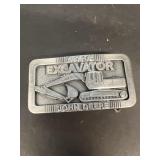 John Deere excavator belt buckle