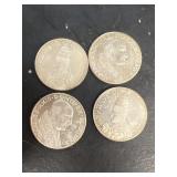 (4) souvenir POPE Coins