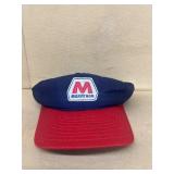 Marathon advertising hat