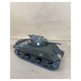 Battery operated toy tank
