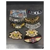 Harley Davidson, and motorcycle patches