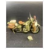 Harley Davidson diecast replica military