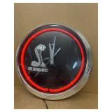 Shelby neon clock