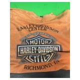Harley Davidson, large T-shirt, Richmond, Indiana