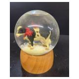 Cow water globe