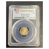 2022 $5 Gold Eagle MS70 -*Special Payment