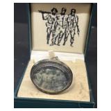 Military design pocket watch
